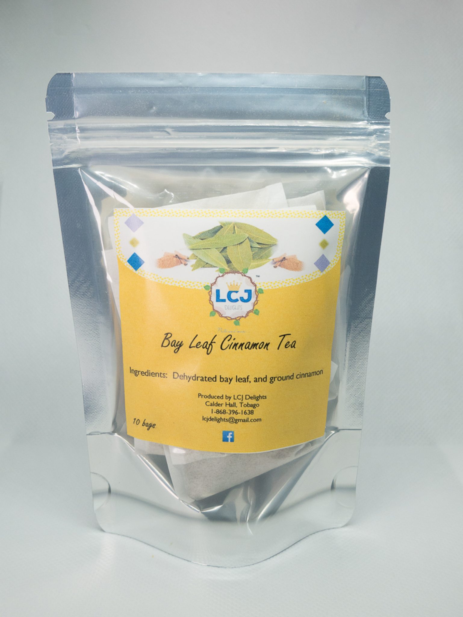 Bay Leaf Cinnamon Tea Made in Tobago